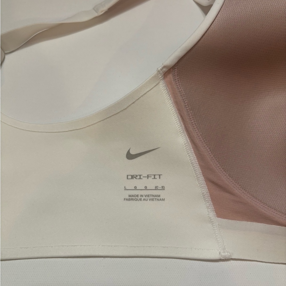 Nike Alate Sports Bra White Size Large - Picture 6 of 7